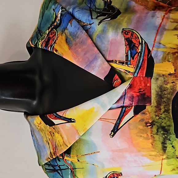 One of a Kind Couture Sailor's Top by Muse Christian Chenail NWT - Picture 2 of 9